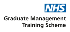NHS Graduate Management Training Scheme logo.