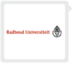 Radboud University logo.